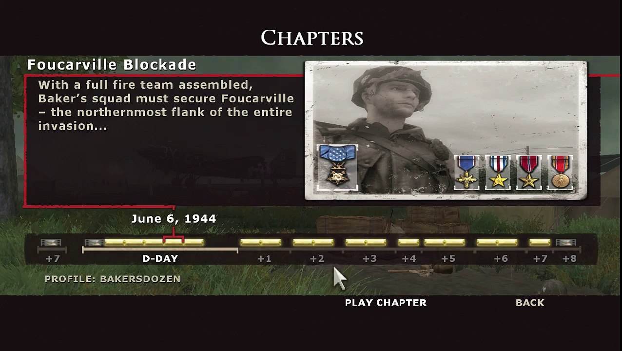 Brothers in Arms  Road to Hill 30  Walkthrough on Authentic - Chapter 6 - Foucarville Blockade
