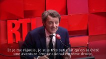 François Baroin sur RTL : 