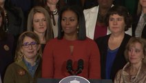 Michelle Obama tears up during final speech as First Lady