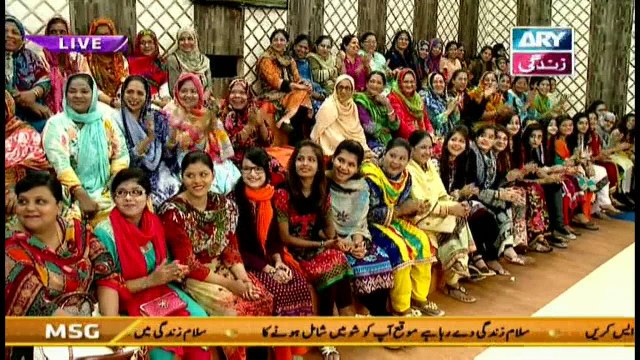 Salam Zindagi With Faysal Qureshi on Ary Zindagi in High Quality 18th May 2017