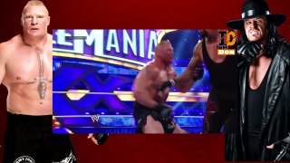 brock lesnar vs Undertaker Epic mashup Highlights _ wrestlemania 30