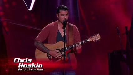Chris Hoskin Sings Fall At Your Feet   The Voice Australia 2015