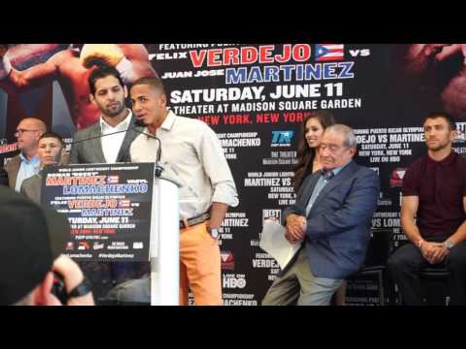 vasyl lomachenko full press conference - EsNews Boxing