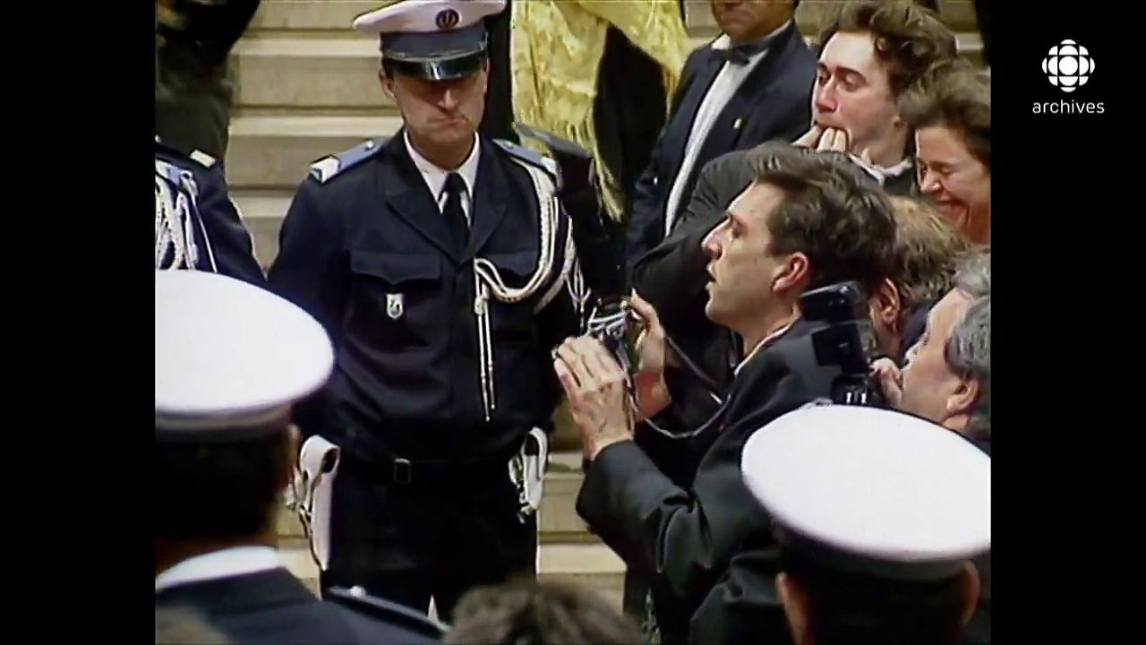 Jean-Claude Lauzon, Pierre Bourgault, Ginette Reno en vedette au Festival de Cannes de 1992.