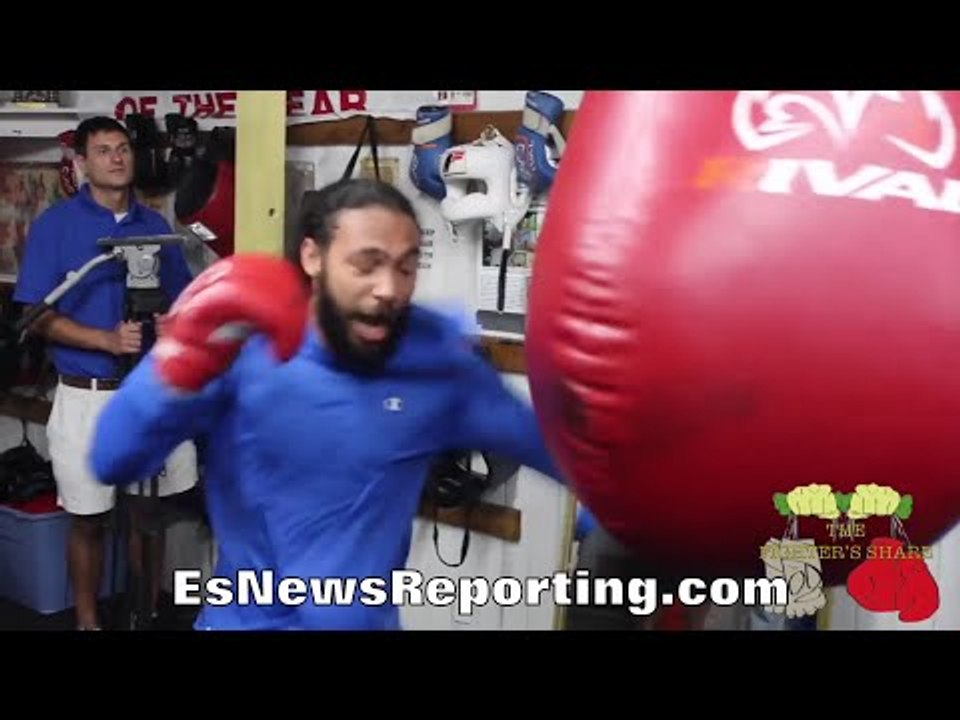 THURMAN EXPLAINS THE MENTAL PROGRESSION OF BREAKING HIS OPPONENT DOWN; REVEALS HIS "FAVORITE COMBO"