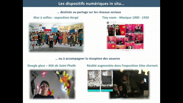 Rencontre Les publics, in situ et en ligne : Croisements de publics, croisements d'usages ? - Florence Lévy-Fayolle