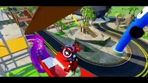 Халк & Эльза & Спайдермен & Железный Человек & Капитан Америка , мультик игра для детей -