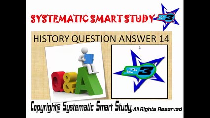|HISTORY|QUESTION|ANSWER|14|ENGLISH|