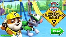 Щенячий патруль Игра как Мультик Paw Patrol Pawsome Playground Builder Game Cartoon,Season tv series hd 2017