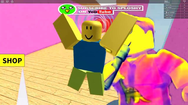 ПОБЕГ от ЗЛОГО ПАРИКМАХЕРА ROBLOX детский летсплей от FFGTV Милана и папа играют Мульт игру РОБЛОКС