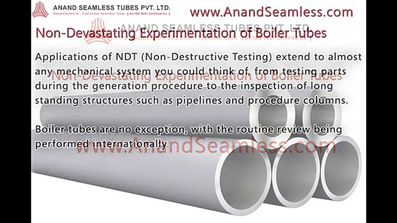 Experimentation of Boiler Tubes