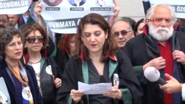 Istanbul Adalet Sarayı Önünde 7'nci Adalet Nöbeti