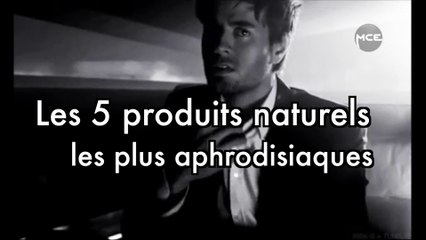 Conseils sexo: les cinq produits naturels les plus aphrodisiaques