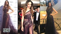 Poised Deepika slays it at Cannes red carpet