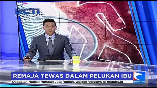 Remaja Tewas Dalam Pelukan Ibu