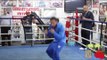 keith thurman working out shadow boxing - @thebadgerlmc for EsNews Boxing