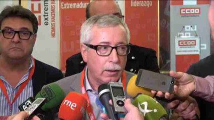 Download Video: Toxo (CCOO) critica que Gobierno identifique empleo estable con 