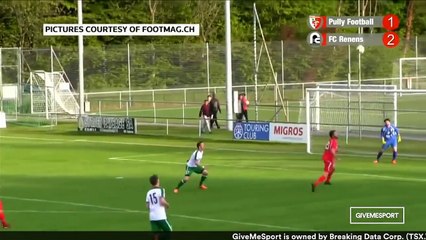 The best own goal you'll ever see.