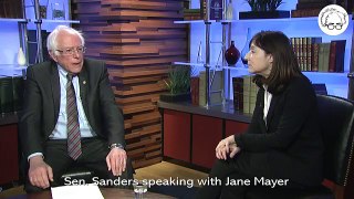 Bernie is sitting down with investigative journalist Jane Mayer