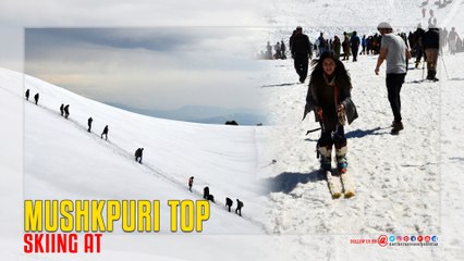 Mushkpuri Top Skiing Fun and Fall