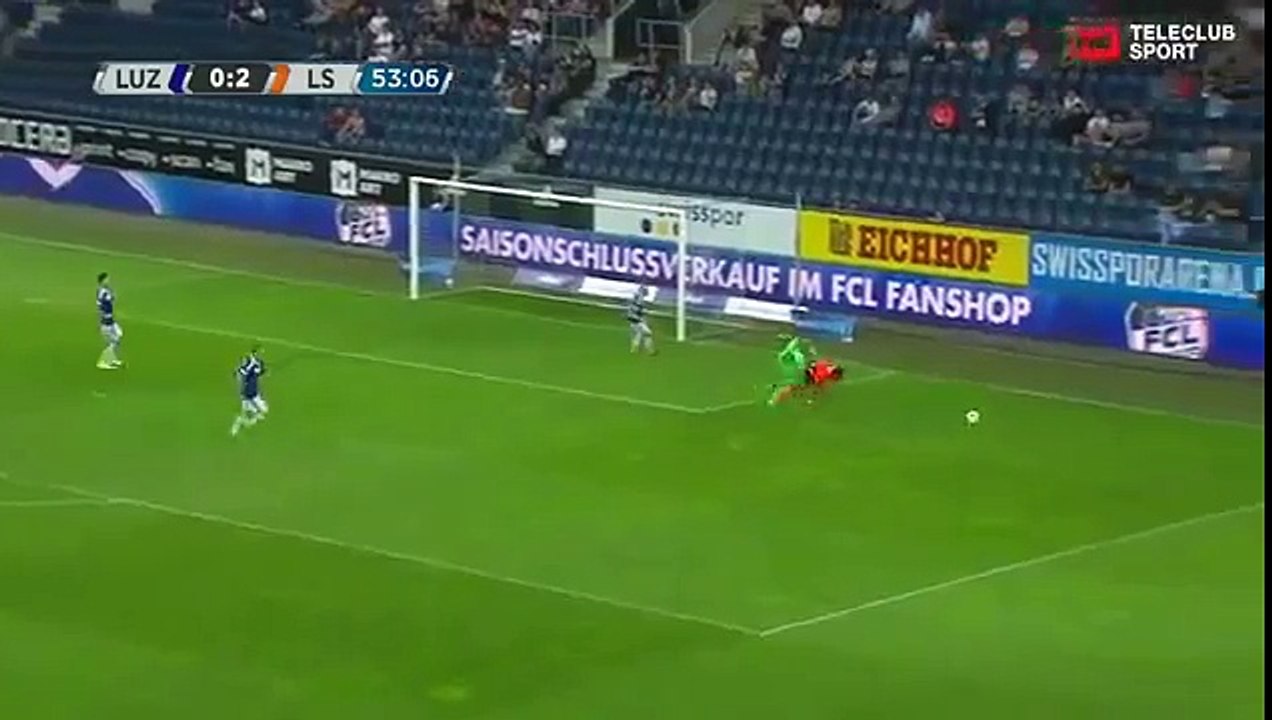 Luzern 0:3 Lausanne  (Swiss Super League 17 May)