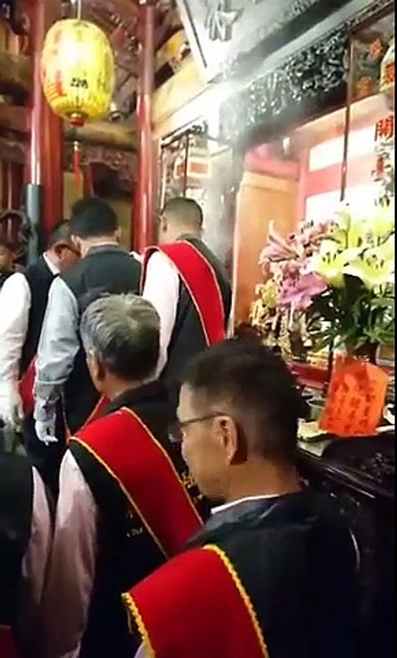 彰化南瑤宮   南瑤宮彰化媽 新港奉天宮 會香儀式