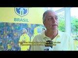 Dirigentes do Atlético Nacional visitam Museu Seleção Brasileira