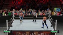 WWE Royal Rumble 2017- Jonh Cena - AJ Styles - WWE World Heavyweight Championshi