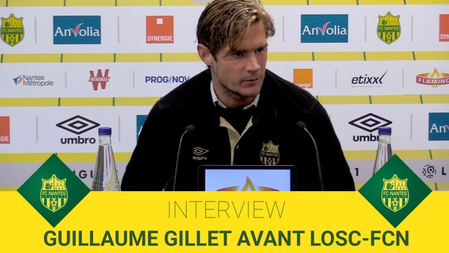 Guillaume Gillet avant LOSC-FCN
