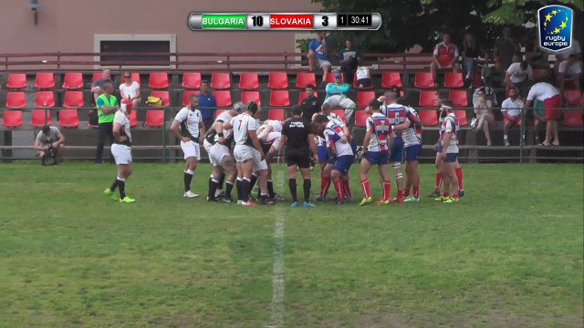 BULGARIA - SLOVAKIA - RUGBY EUROPE DEVELOPMENT 2017 - MONTENEGRO