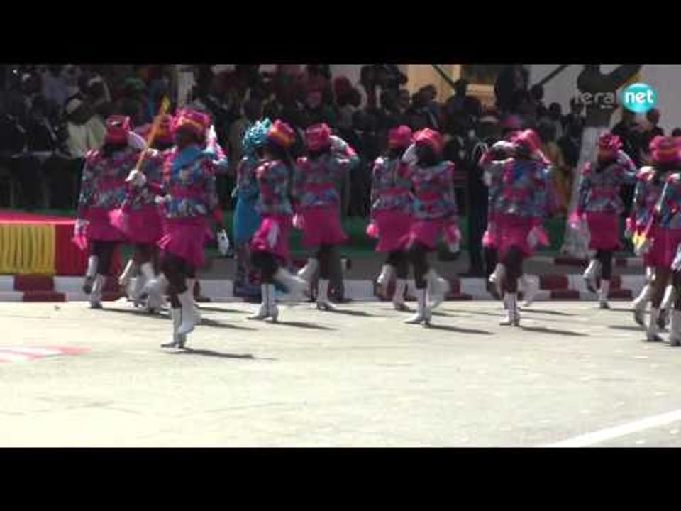 Les Majorettes de Notre Dame du Liban lors du défilé du 4 avril 2016