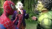 Spiderman MEET FIRE DRAGON! Superheroes Fun Venom Joker Hulk Ice Frozen Action Movies In Real Life