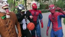 Spiderman MEET Pumpkin Head! Pumpkin Head Monster Fight Superheroes Muscle Venom Joker Action Movie