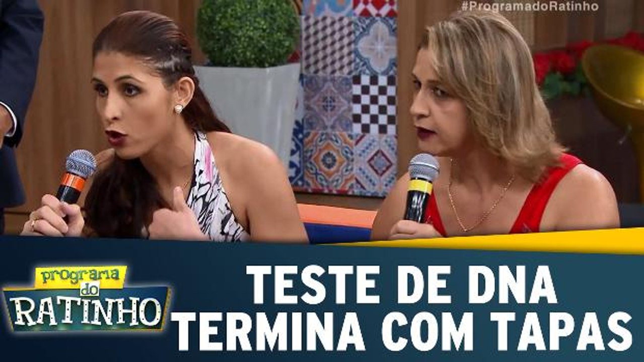 Teste de Dna termina com tapas - 17.05.17