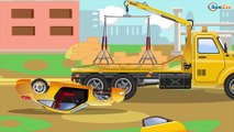 JCB Excavator - Real Trucks For Kids - Children Video Big Diggers for children