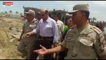 محافظ دمياط ومدير الأمن يتابعان إزالة التعديات على 13 فدان بدمياط الجديدة