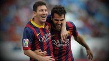 Fabregas' admiration for 'humble' great Messi