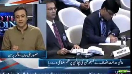 Kulbhushan Yadav Phansi , Mansoor Ali Khan Analysis