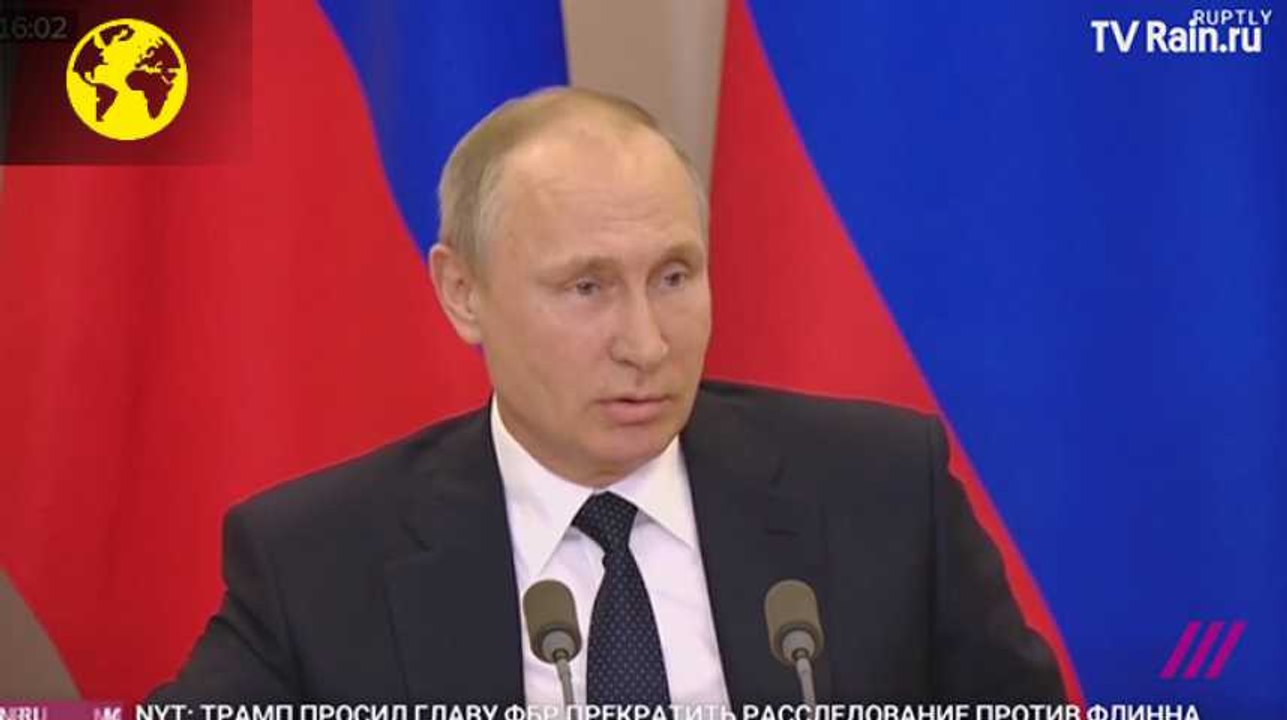 Vladimir Poutine s'est exprimé sur la rencontre entre Sergueï Lavrov et Donald Trump