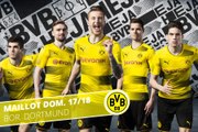 Le maillot domicile de Dortmund pour la saison 2017/2018