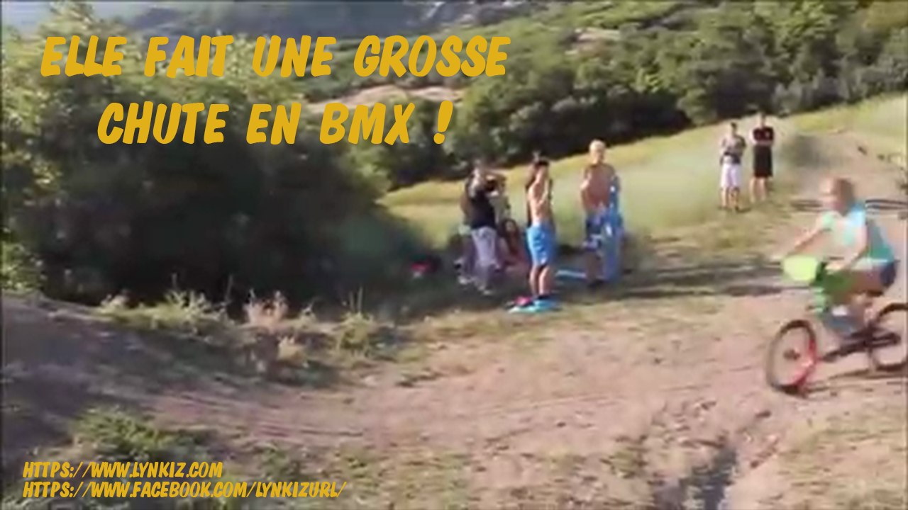 Elle fait une grosse chute en BMX ! Lynkiz