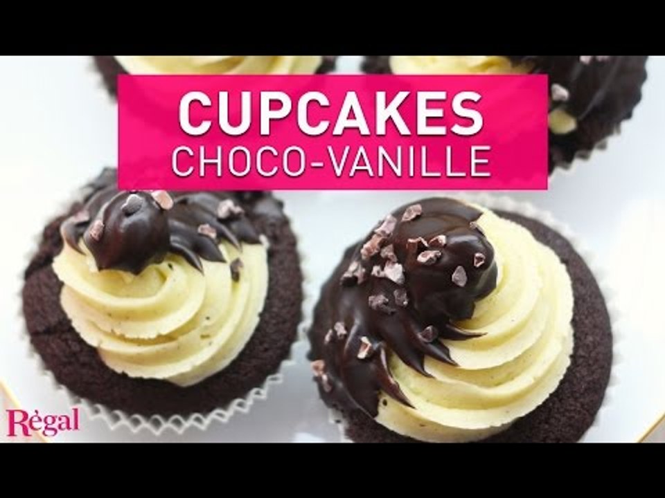 Cupcakes chocolat-vanille, comme des OREOS ! | regal.fr