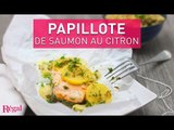Papillote de saumon au citron confit | regal.fr