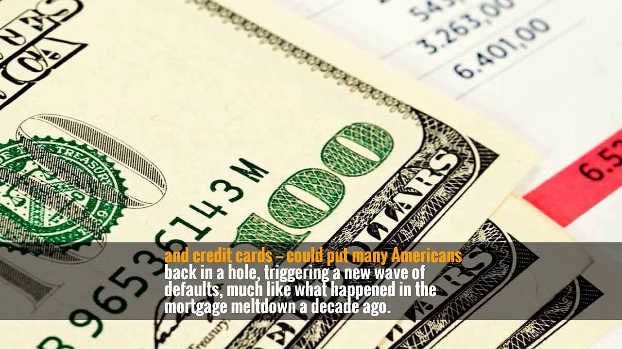 The fear is that growing debt from student loans — as well as auto loans