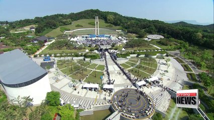 President Moon promises to write spirit of pro-democracy movement on Constitution