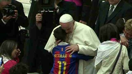 El papa pide por los enfermos de Huntington