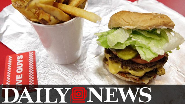 Five Guys Named Favorite Burger Chain