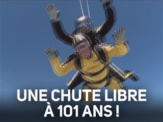 Il saut en parachute... à 101 ans !
