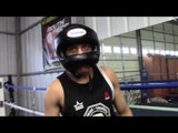 SPARRING AT THE RGBA EsNews Boxing