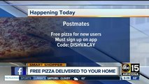 Score a free pizza delivered straight to your hme